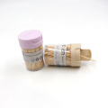 China factory dispenser bamboo toothpick with custom packaging